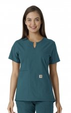 C12413 Carhartt Force Essentials Tunic à Encoche et Panneaux en Maille