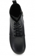 Sigourney Black Tumbled Classic Lace Up Boot by Dansko