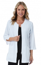 8803 SMART Lab Coat by Maevn Soft Stretch 3/4” Sleeve Lab Jacket