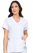 1165 Studio Focus Fitted V-Neck Top by Zavaté