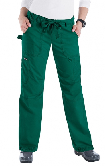 *FINAL SALE L 701P Petite Koi Scrubs Lindsey Low-Rise Cargo Pant