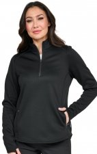 2042 Ava Therese Half Zip Fleece Pullover by Zavaté