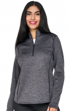 2042 Ava Therese Half Zip Fleece Pullover by Zavaté