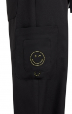 S701 Smiley World Pantalon Jubilant Coupe Décontractée avec Ourlet Réglable par koi