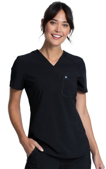 *VENTE FINALE M CK687A Haut pour Border à Col en V par Infinity avec Technologies Antimicrobien *VENTE FINALE M CK687A Haut pour Border à Col en V par Infinity avec Technologies Antimicrobien