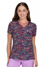 384PR Basics Leslie Print Top by koi - Spot the Dot