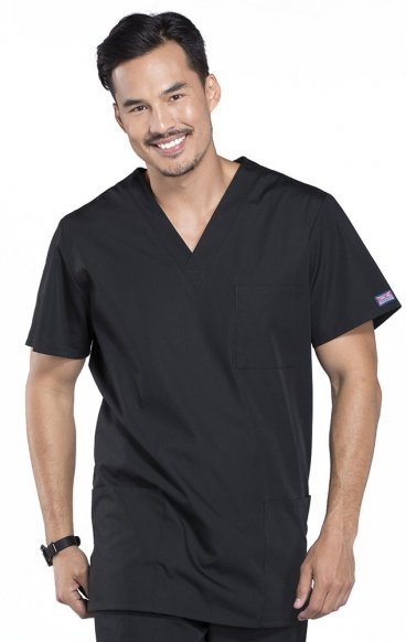 *FINAL SALE L 4876 Workwear Originals Unisex 3 Pocket V-Neck Top by Cherokee *FINAL SALE L 4876 Workwear Originals Unisex 3 Pocket V-Neck Top by Cherokee