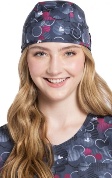 TF513 Tooniforms Unisex Print Scrub Cap by Cherokee Uniforms - Feeling Mickey