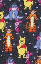 TF514 Tooniforms Capuchon Bouffant Unisexe Imprimer par Cherokee Uniforms - Hundred Acre Stars