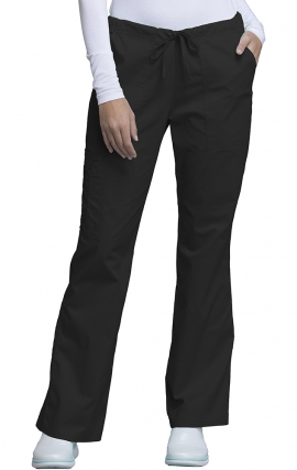 4044 Workwear Core Stretch Pantalon a Jambe Évasée de Cherokee