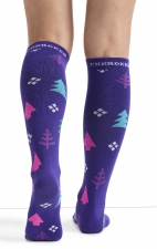 Print Support Trees Galore Women's Graduated Medium Support Compression Socks by Cherokee