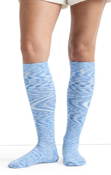 LX Support Outer Space Chaussettes Unisexe Moyenne Compression Hauteur des Genoux avec Arch Support par Cherokee