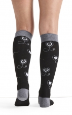 LX Support Tools Of Love Chaussettes Unisexe Moyenne Compression Hauteur des Genoux avec Arch Support par Cherokee