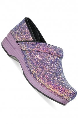 Sabot Professional Lilac Glitter pour Femmes par Dansko