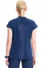 IN617A GNR8 Convertible Hem V-Neck 2 Pocket Top by Infinity