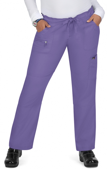 *VENTE FINALE WISTERIA 721 Koi Lite ™ Pantalon Peace à jambe droite avec cordon à la taille