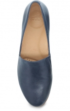 Ballerines Plats Larisa Navy Milled pour Femmes par Dansko