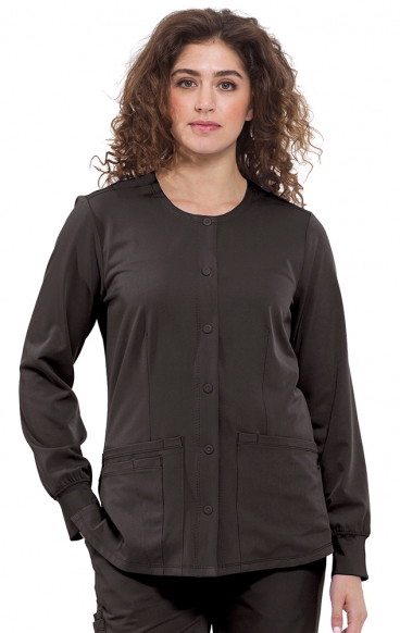 *VENTE FINALE 2XL 5500 HH Works by Healing Hands Manteau  de réchauffement Megan à col rond 