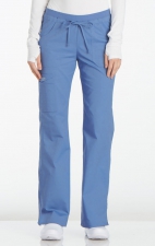 24001 Workwear Core Stretch Low Rise Flare Leg Cargo Pant by Cherokee