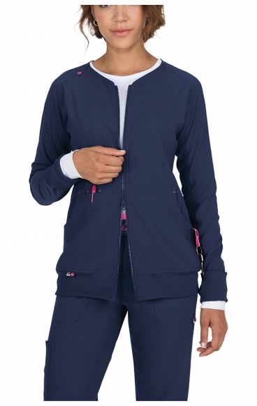 *VENTE FINALE 3XL 445 koi Lite Clarity Manteau avec Panneau à Nervures