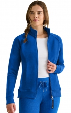 HH300F Karma Cozy 5 Pocket Warm Up Jacket by Healing Hands