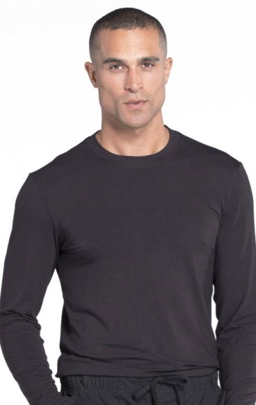 WW700 Workwear Professionals Men's Jersey Knit Underscrub Long Sleeve Tee by Cherokee WW700 Workwear Professionals Men's Jersey Knit Underscrub Long Sleeve Tee by Cherokee