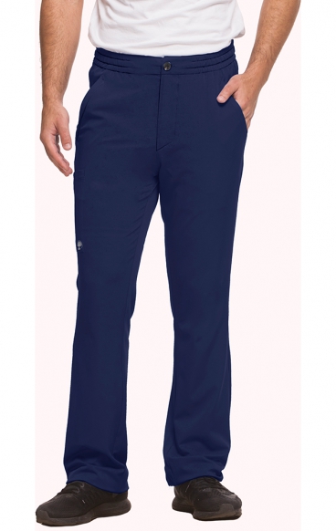 *FINAL SALE L 9590 HH Works by Healing Hands Men's Ryan Slim Leg Elastic Waist Pant