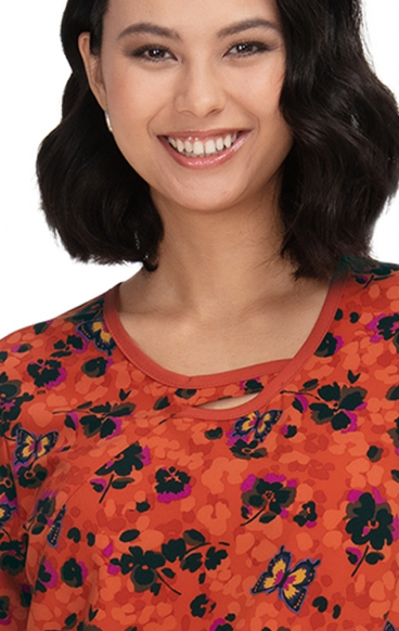 *VENTE FINALE 1027PR koi Lite Lola Haut Imprimé - Leopard Butterfly *VENTE FINALE 1027PR koi Lite Lola Haut Imprimé - Leopard Butterfly