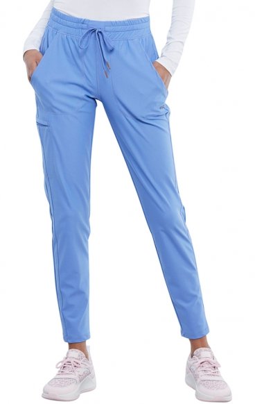 *FINAL SALE XXS CK095 Mid Rise Tapered Leg Drawstring Pant - Cherokee Form *FINAL SALE XXS CK095 Mid Rise Tapered Leg Drawstring Pant - Cherokee Form