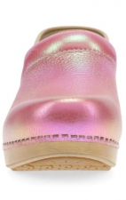 XP 2.0 Pink Iridescent Leather Slip Resistant Women's Clog by Dansko
