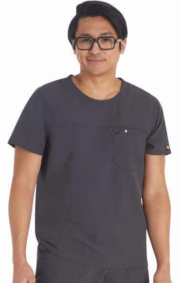 *FINAL SALE XS DK676 EDS NXT Men's Round Neck Top with Chest Pocket by Dickies