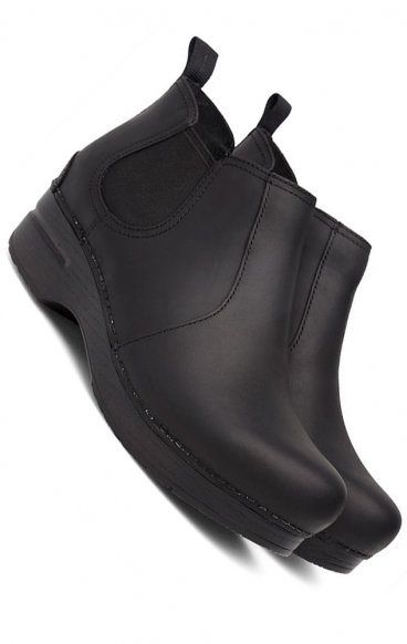 *FINAL SALE Frankie Black Oiled Leather Boot for Women by Dansko