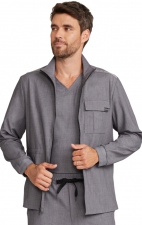 HH361 Quest Men's Austin Zip Front Utility Jacket by Healing Hands