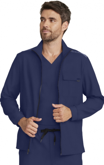 HH361 Quest Men's Austin Zip Front Utility Jacket by Healing Hands HH361 Quest Men's Austin Zip Front Utility Jacket by Healing Hands