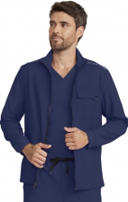 HH361 Quest Men's Austin Zip Front Utility Jacket by Healing Hands