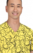 S650PR Haut Imprimer Confident pour Hommes de SmileyWorld par koi