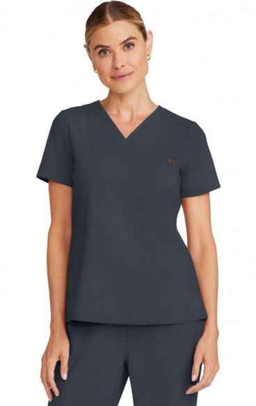 HH755 Quest Billie Tuck-in V-Neck Scrub Top by Healing Hands