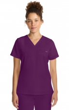 HH755 Quest Billie Tuck-in V-Neck Scrub Top by Healing Hands