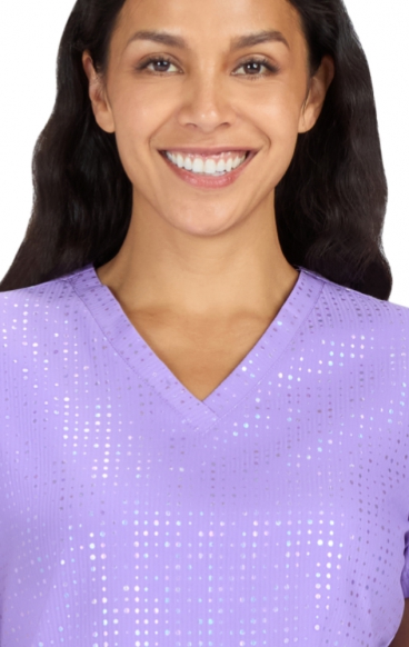 1082PR koi Lite Haut Imprimé Extensible Velora - Iridescent French Lavender 1082PR koi Lite Haut Imprimé Extensible Velora - Iridescent French Lavender