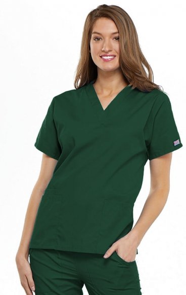 *FINAL SALE 5XL 4700 Workwear Originals V-Neck Dolman Sleeve Top by Cherokee *FINAL SALE 5XL 4700 Workwear Originals V-Neck Dolman Sleeve Top by Cherokee