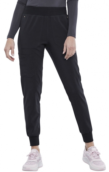 *FINAL SALE L CK011P Petite iFlex Elastic Waist Jogger with 7 Pockets by Cherokee *FINAL SALE L CK011P Petite iFlex Elastic Waist Jogger with 7 Pockets by Cherokee