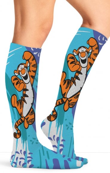 Tooniforms Print Support Chaussettes Compression Graduée - Tigger Splash Tooniforms Print Support Chaussettes Compression Graduée - Tigger Splash