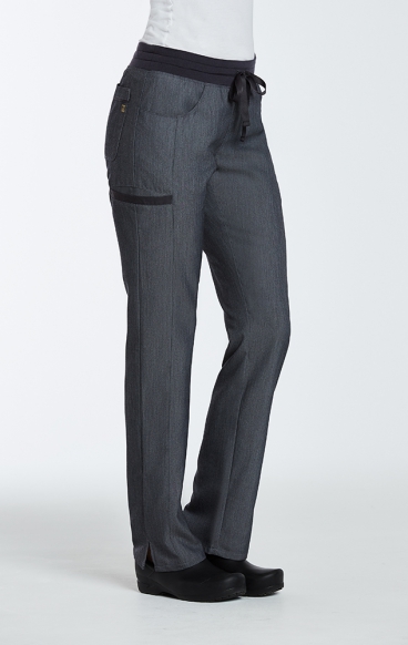 *VENTE FINALE L 6901T Tall Matrix Pro Contrast Pantalon à Jambe Effilée et Taille Yoga par Maevn