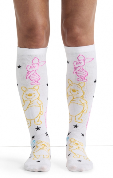 Tooniforms Print Support Chaussettes Compression Graduée - Hundred Acre Friends Tooniforms Print Support Chaussettes Compression Graduée - Hundred Acre Friends