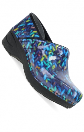 XP 2.0 Blue Knit Patent Slip Resistant Women's Clog by Dansko