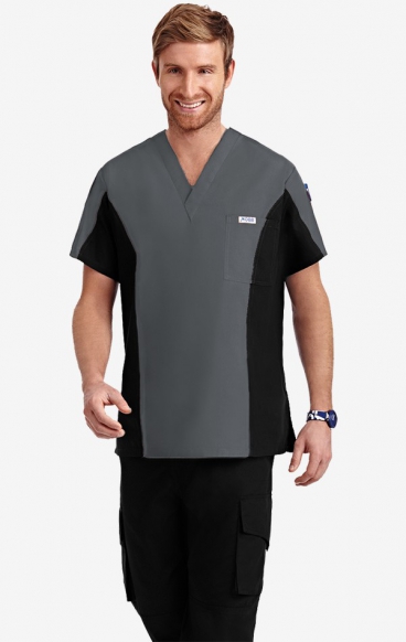 *VENTE FINALE L 409T Haut d’hommes à deux teintes *VENTE FINALE L 409T Haut d’hommes à deux teintes