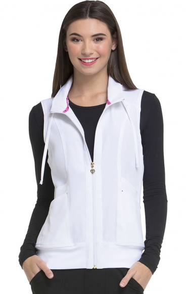 *FINAL SALE XL HS500 Break on Through Warm Up Vest with Removable Hood by HeartSoul *FINAL SALE XL HS500 Break on Through Warm Up Vest with Removable Hood by HeartSoul