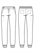 HH157 Quest Men's Mid Rise 5-Pocket Jogger by Healing Hands