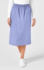 701 WORK Pull On Cargo Scrub Skirt by WINK