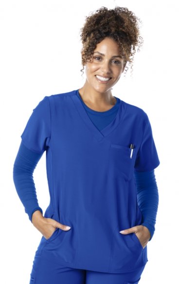 62-4204 FUBU Performance Convertible V-Neck Top by Green Town